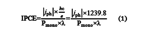 Incident Monochromatic Photon-Electron Conversion Efficiency Calculation Formula.jpg