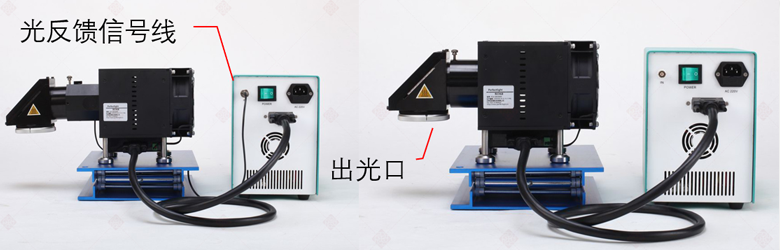 Microsolar 300 Xenon Lamp Light Source (Left) and PLS-SXE 300D 300DUV (Right) Xenon Lamp Light Source Overall Connection Diagram.png