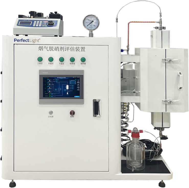 Flue Gas DeNOx Catalyst Evaluation System