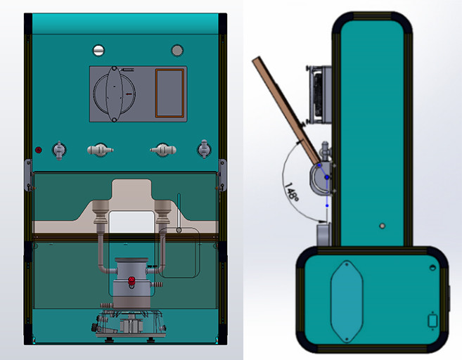 Anti-light cover for the Labsolar-6A All-Glass Automatic Online Trace Gas Analysis System